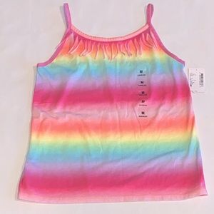 NEW BNWT THE CHILDRENS PLACE GIRLS FRINGE TANK TOP